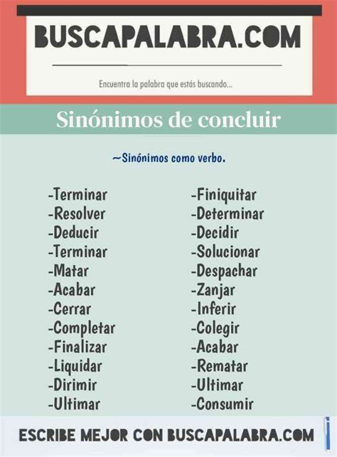 sinonimo de para|sinónimos de para concluir.